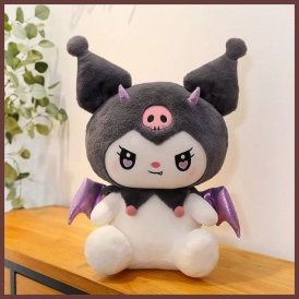 عروسک پتو بالشتی کرومی بالدار